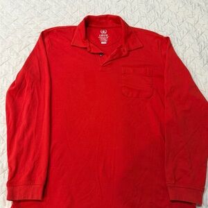 Izod Men's Vibrant Red Polo Shirt